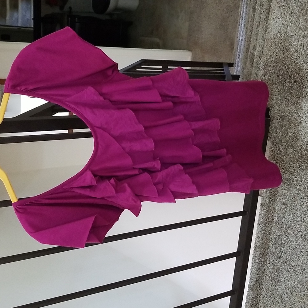 Pink Ruffled Top - Picture 4 of 8